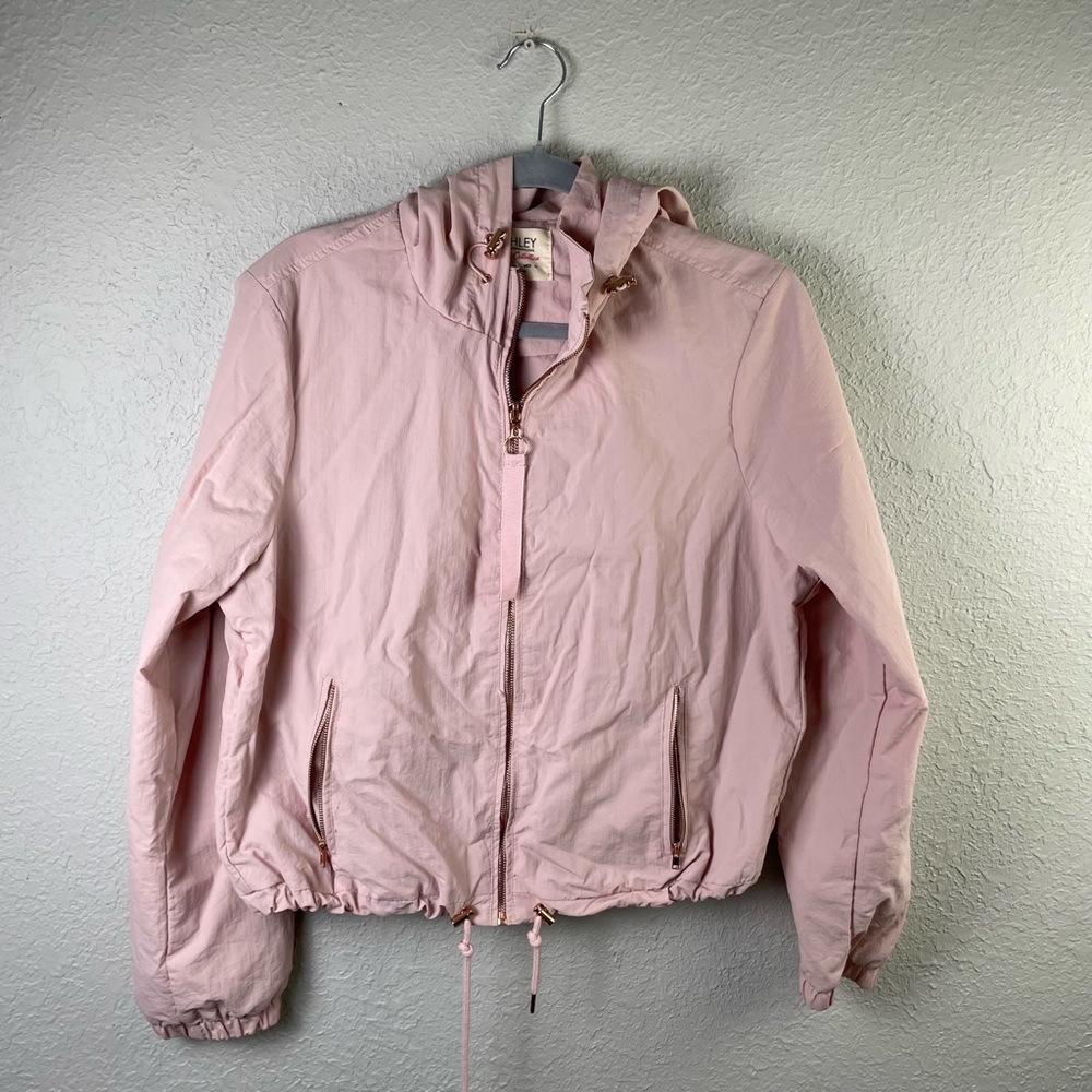 Ashley Collection Pink Vintage Windbreaker